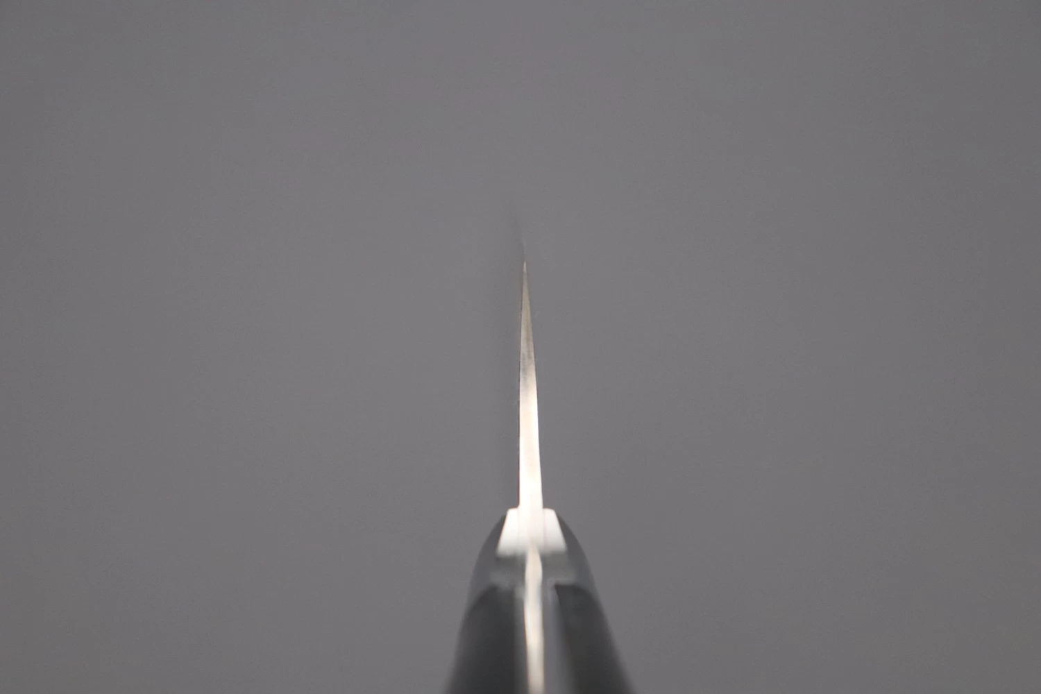 Takeshi Saji R-2 Custom Diamond Damascus Wild Series New Design Gyuto (210mm And 240mm, Black Linen Micarta Handle) 4 Takeshi Saji R-2 Custom Diamond Damascus Wild Series New Design Gyuto (210mm And 240mm, Black Linen Micarta Handle) - Image 4