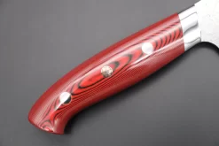 Takeshi Saji R-2 Custom Diamond Damascus Wild Series New Design Gyuto (210mm And 240mm, Red/Black Linen Micarta Handle) 10 Takeshi Saji R-2 Custom Diamond Damascus Wild Series New Design Gyuto (210mm And 240mm, Red/Black Linen Micarta Handle) -Knife Sale Shop takeshi saji gyuto takeshi saji r 2 custom diamond damascus wild series new design gyuto 210mm and 240mm red black linen micarta handle 44336421601563 scaled