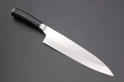 Takeshi Saji SRS-13 "ARC" Gyuto (210mm And 240mm, 2 Sizes, Black Pakka Wood Handle)