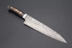 Takeshi Saji SUMMIT ― Limited Edition Custom Series SMT-457 R-2 Custom Damascus Gyuto 210mm (8.2 Inch)