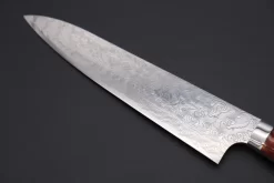 Takeshi Saji SUMMIT ― Limited Edition Custom Series SMT-546 R-2 Custom Damascus Gyuto 240mm (9.4 Inch) -Knife Sale Shop takeshi saji gyuto takeshi saji summit limited edition custom series smt 546 r 2 custom damascus gyuto 240mm 9 4 inch 41136674079003 scaled
