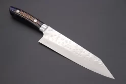 Takeshi Saji SUMMIT ― Limited Edition Custom Series SMT-631 SRS-13 Custom Hammered Tsuchime Damascus Kiritsuke Gyuto 180mm (7 Inch)