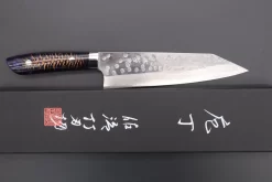Takeshi Saji SUMMIT ― Limited Edition Custom Series SMT-631 SRS-13 Custom Hammered Tsuchime Damascus Kiritsuke Gyuto 180mm (7 Inch) -Knife Sale Shop takeshi saji gyuto takeshi saji summit limited edition custom series smt 631 srs 13 custom hammered tsuchime damascus kiritsuke gyuto 180mm 7 inch 42688246481179 scaled
