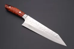 Takeshi Saji SUMMIT ― Limited Edition Custom Series SMT-633 SRS-13 Custom Hammered Tsuchime Damascus Kiritsuke Gyuto 180mm (7 Inch)