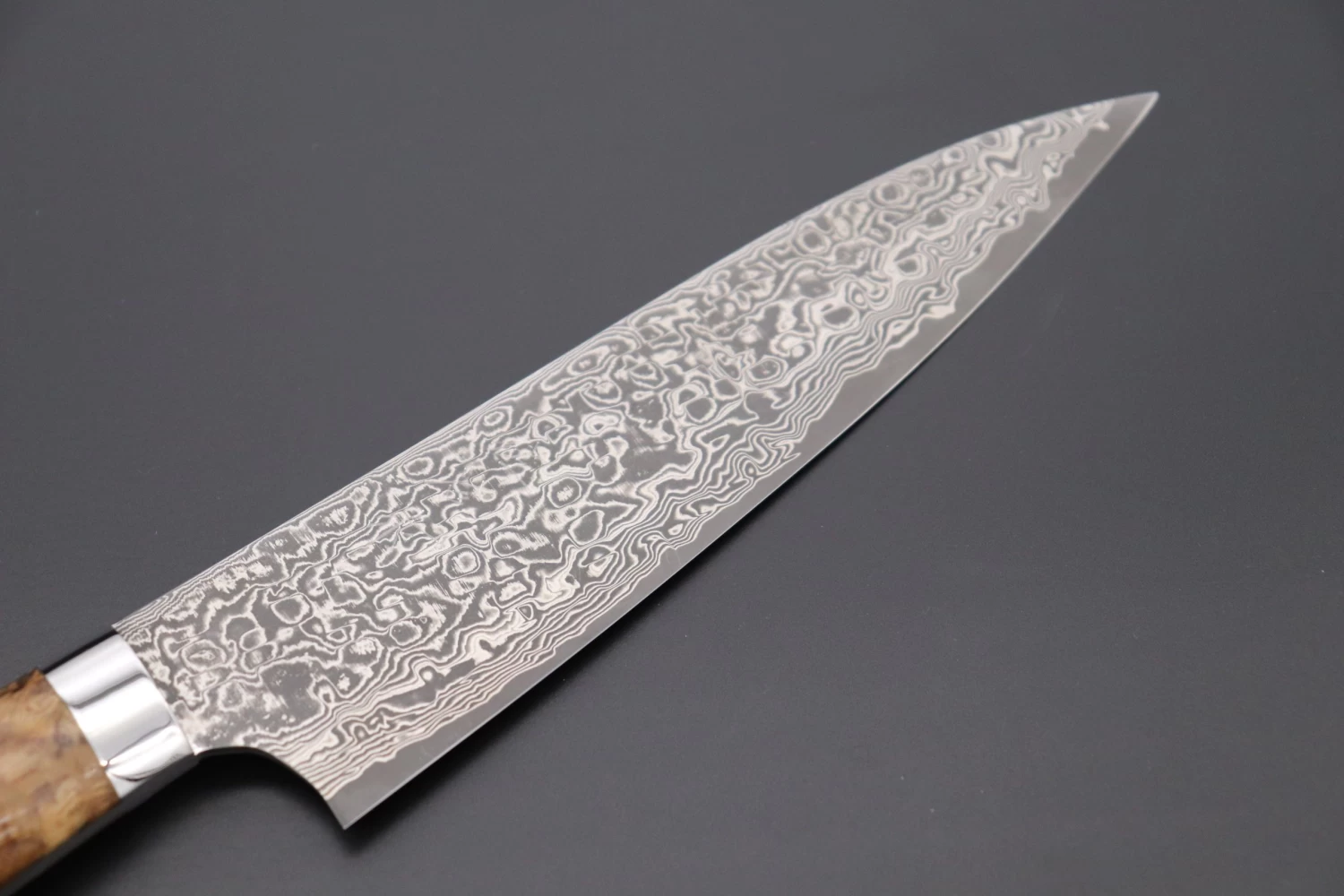 Takeshi Saji SUMMIT ― Limited Edition Custom Series SMT-642 R-2 Custom Damascus Gyuto 180mm (7 Inch) 2 Takeshi Saji SUMMIT ― Limited Edition Custom Series SMT-642 R-2 Custom Damascus Gyuto 180mm (7 Inch) - Image 2