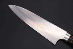 Takeshi Saji SUMMIT ― Limited Edition Custom Series SMT-707 Blue Steel No.2 Rainbow Damascus Gyuto 210mm (8.2 Inch) -Knife Sale Shop takeshi saji gyuto takeshi saji summit limited edition custom series smt 707 blue steel no 2 rainbow damascus gyuto 210mm 8 2 inch 43607081419035 scaled