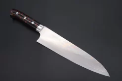 Takeshi Saji SUMMIT ― Limited Edition Custom Series SMT-707 Blue Steel No.2 Rainbow Damascus Gyuto 210mm (8.2 Inch)