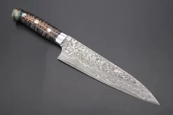 Takeshi Saji SUMMIT ― Limited Edition Custom Series SMT-741 R-2 Custom Damascus Gyuto 180mm (7 Inch)