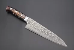 Takeshi Saji SUMMIT ― Limited Edition Custom Series SMT-743 R-2 Custom Damascus Gyuto 180mm (7 Inch)