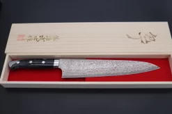 Takeshi Saji SUMMIT ― Limited Edition Custom Series SMT-751 VG-10W Multi-Colored Golden-Rainbow Damascus Gyuto 240mm (9.4 Inch) -Knife Sale Shop takeshi saji gyuto takeshi saji summit limited edition custom series smt 751 vg 10w multi colored golden rainbow damascus gyuto 240mm 9 4 inch 44689482973467 scaled