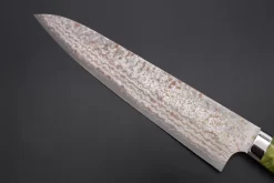 Takeshi Saji SUMMIT ― Limited Edition Custom Series SMT-753 VG-10W Multi-Colored Golden-Rainbow Damascus Gyuto 240mm (9.4 Inch) 13 Takeshi Saji SUMMIT ― Limited Edition Custom Series SMT-753 VG-10W Multi-Colored Golden-Rainbow Damascus Gyuto 240mm (9.4 Inch) -Knife Sale Shop takeshi saji gyuto takeshi saji summit limited edition custom series smt 753 vg 10w multi colored golden rainbow damascus gyuto 240mm 9 4 inch 44689768022299 scaled