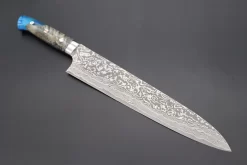 Takeshi Saji SUMMIT ― Limited Edition Custom Series SMT-768 R-2 Custom Damascus Gyuto 270mm (10.6 Inch)