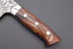 Takeshi Saji R-2 Custom Black Damascus Wild Series Nakiri 165mm (6.4 Inch, Ironwood Handle) 14 Takeshi Saji R-2 Custom Black Damascus Wild Series Nakiri 165mm (6.4 Inch, Ironwood Handle) -Knife Sale Shop takeshi saji nakiri takeshi saji r 2 custom black damascus wild series nakiri 165mm 6 4 inch ironwood handle 42746597769499 scaled