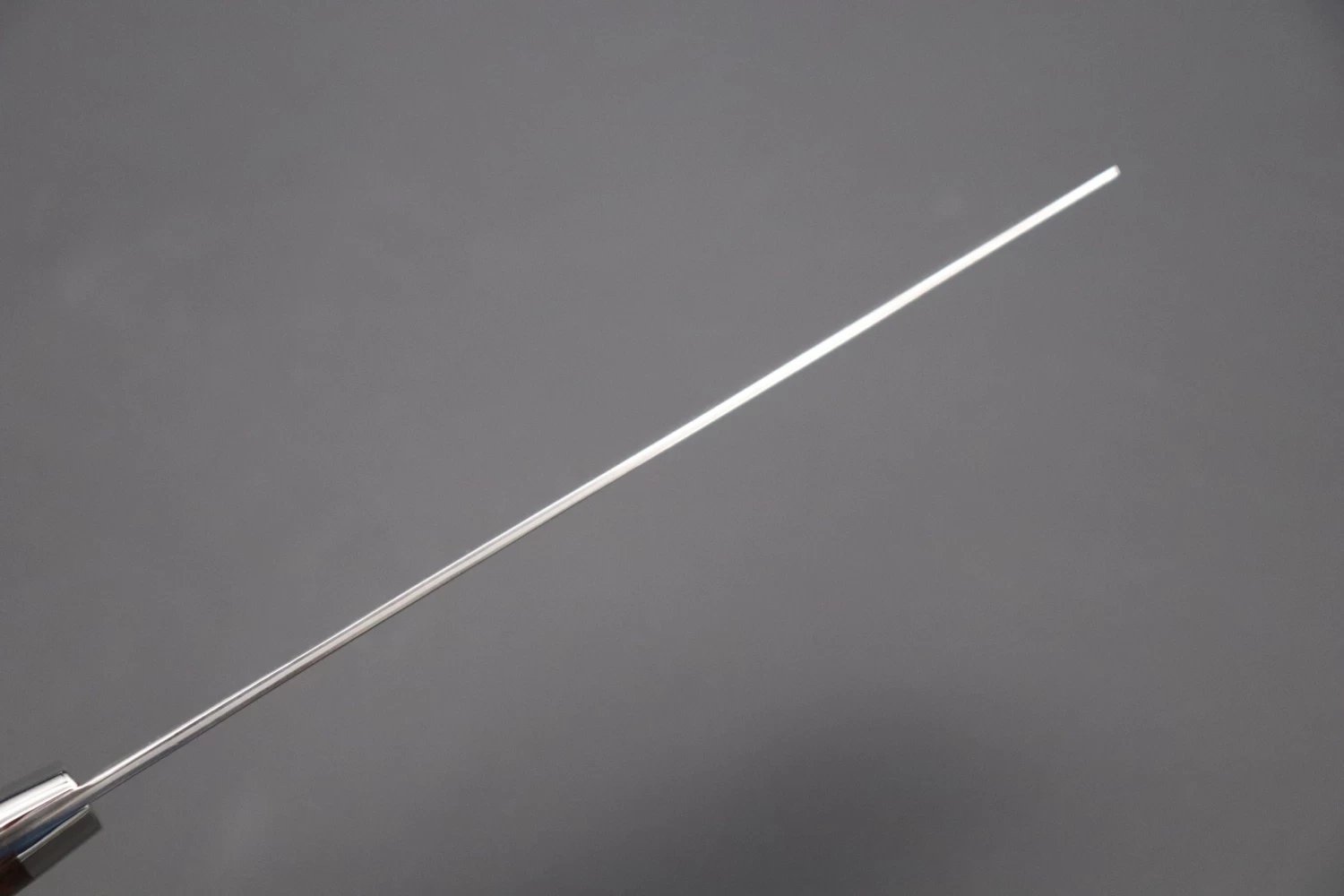 Takeshi Saji R-2 Custom Black Damascus Wild Series Nakiri 165mm (6.4 Inch, Ironwood Handle) 4 Takeshi Saji R-2 Custom Black Damascus Wild Series Nakiri 165mm (6.4 Inch, Ironwood Handle) - Image 4