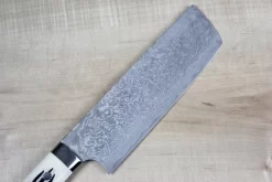 Knife Sale Shop -Knife Sale Shop takeshi saji nakiri takeshi saji r 2 custom black damascus wild series nakiri 165mm 6 4 inch stag bone handle 21558851790