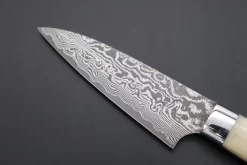 Takeshi Saji R-2 Custom Black Damascus Wild Series Paring 90mm (3.5 Inch, Stag Bone Handle) 15 Takeshi Saji R-2 Custom Black Damascus Wild Series Paring 90mm (3.5 Inch, Stag Bone Handle) -Knife Sale Shop takeshi saji paring takeshi saji r 2 custom black damascus wild series paring 90mm 3 5 inch stag bone handle 45300485423387 scaled