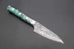 Takeshi Saji SUMMIT ― Limited Edition Custom Series SMT-724 R-2 Custom Damascus Paring 95mm (3.7 Inch)