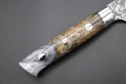 Takeshi Saji SUMMIT ― Limited Edition Custom Series SMT-721 R-2 Custom Damascus Paring 95mm (3.7 Inch) -Knife Sale Shop takeshi saji paring takeshi saji summit limited edition custom series smt 721 r 2 custom damascus paring 95mm 3 7 inch 44675856498971 scaled