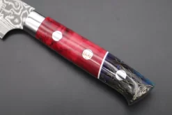 Takeshi Saji SUMMIT ― Limited Edition Custom Series SMT-722 R-2 Custom Damascus Paring 95mm (3.7 Inch) -Knife Sale Shop takeshi saji paring takeshi saji summit limited edition custom series smt 722 r 2 custom damascus paring 95mm 3 7 inch 44675874881819 scaled