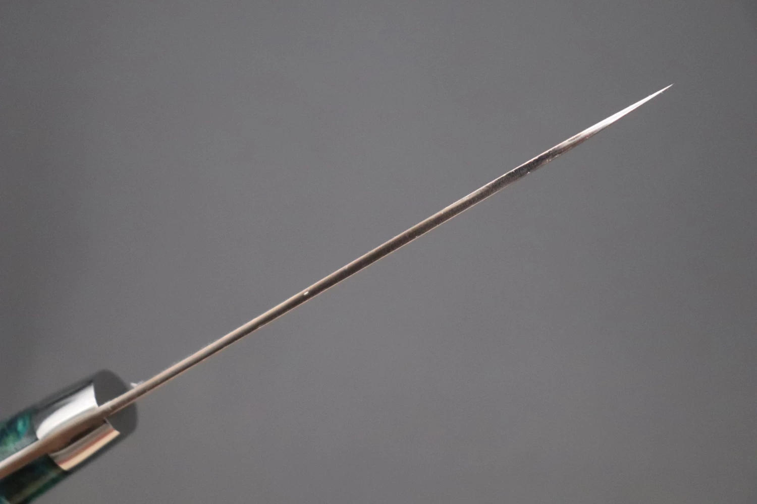 Takeshi Saji SUMMIT ― Limited Edition Custom Series SMT-747 VG-10W Multi-Colored Golden-Rainbow Damascus Paring 95mm (3.7 Inch) 5 Takeshi Saji SUMMIT ― Limited Edition Custom Series SMT-747 VG-10W Multi-Colored Golden-Rainbow Damascus Paring 95mm (3.7 Inch) - Image 5