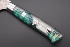 Takeshi Saji SUMMIT ― Limited Edition Custom Series SMT-747 VG-10W Multi-Colored Golden-Rainbow Damascus Paring 95mm (3.7 Inch) 14 Takeshi Saji SUMMIT ― Limited Edition Custom Series SMT-747 VG-10W Multi-Colored Golden-Rainbow Damascus Paring 95mm (3.7 Inch) -Knife Sale Shop takeshi saji paring takeshi saji summit limited edition custom series smt 747 vg 10w multi colored golden rainbow damascus series paring 95mm 3 7 inch 44676228710683 scaled