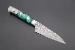 Takeshi Saji SUMMIT ― Limited Edition Custom Series SMT-761 R-2 Custom Damascus Paring 95mm (3.7 Inch)