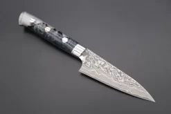 Takeshi Saji SUMMIT ― Limited Edition Custom Series SMT-763 R-2 Custom Damascus Paring 95mm (3.7 Inch)