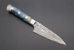Takeshi Saji SUMMIT ― Limited Edition Custom Series SMT-764 R-2 Custom Damascus Paring 95mm (3.7 Inch)