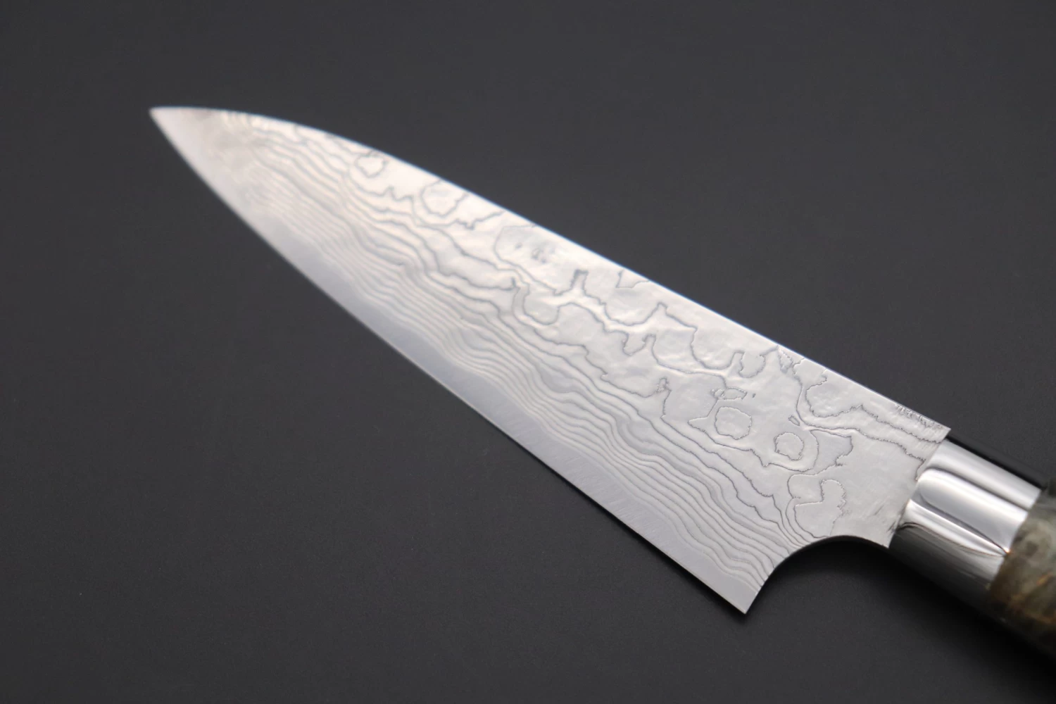 Takeshi Saji SUMMIT ― Limited Edition Custom Series SMT-779 R-2 Custom Damascus Paring 95mm (3.7 Inch) 6 Takeshi Saji SUMMIT ― Limited Edition Custom Series SMT-779 R-2 Custom Damascus Paring 95mm (3.7 Inch) - Image 6