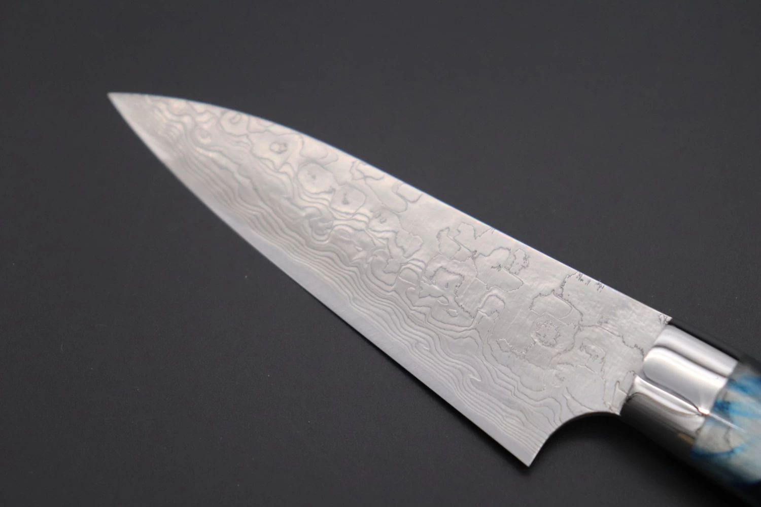 Takeshi Saji SUMMIT ― Limited Edition Custom Series SMT-780 R-2 Custom Damascus Paring 95mm (3.7 Inch) 6 Takeshi Saji SUMMIT ― Limited Edition Custom Series SMT-780 R-2 Custom Damascus Paring 95mm (3.7 Inch) - Image 6