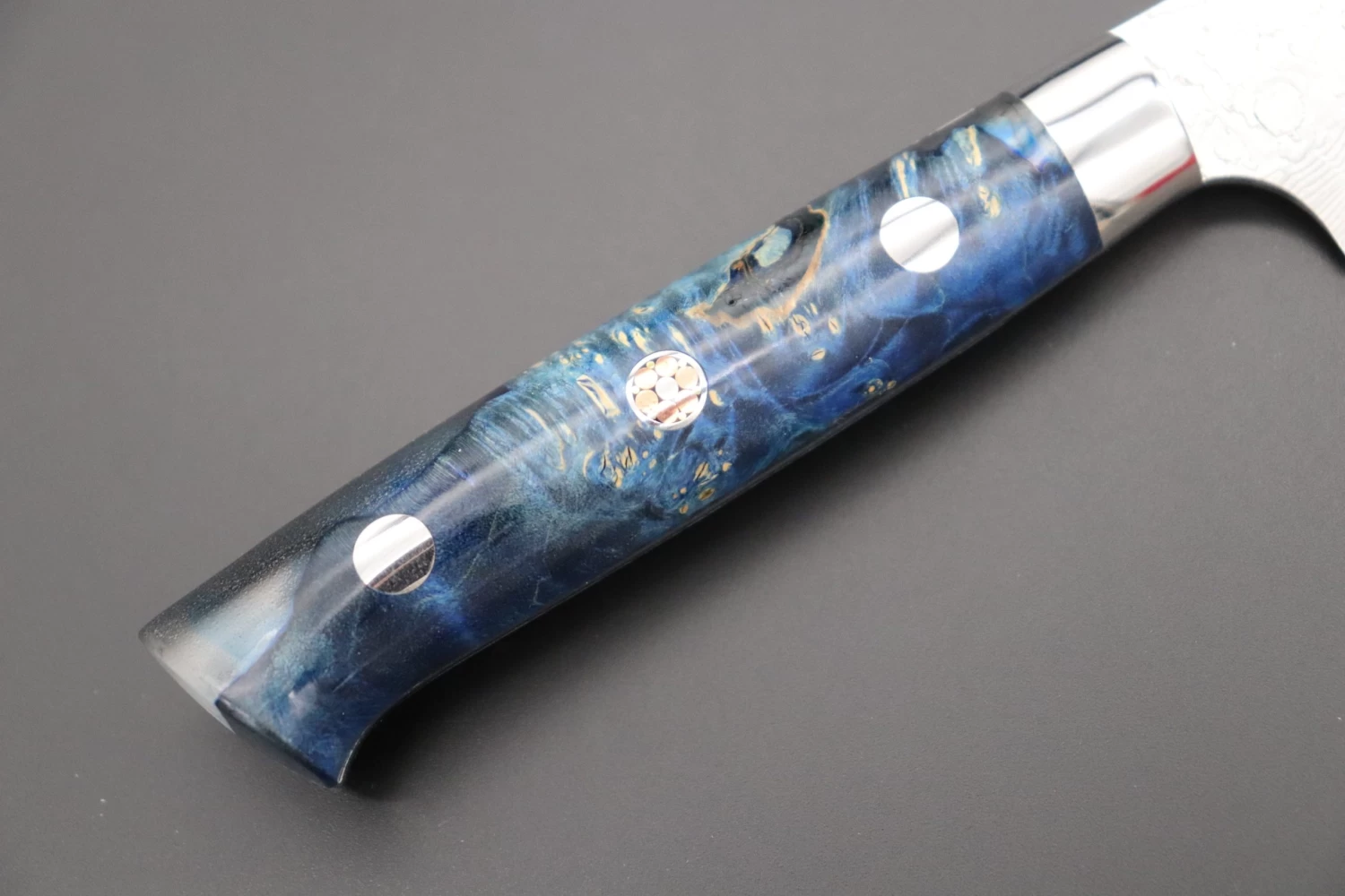 Takeshi Saji SUMMIT ― Limited Edition Custom Series SMT-780 R-2 Custom Damascus Paring 95mm (3.7 Inch) 3 Takeshi Saji SUMMIT ― Limited Edition Custom Series SMT-780 R-2 Custom Damascus Paring 95mm (3.7 Inch) - Image 3