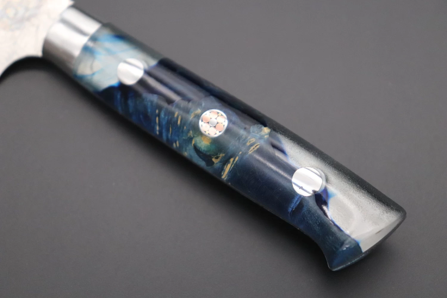 Takeshi Saji SUMMIT ― Limited Edition Custom Series SMT-780 R-2 Custom Damascus Paring 95mm (3.7 Inch) 7 Takeshi Saji SUMMIT ― Limited Edition Custom Series SMT-780 R-2 Custom Damascus Paring 95mm (3.7 Inch) - Image 7