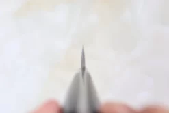 Takeshi Saji Aogami Super Custom Series Petty (130mm And 150mm, Linen Micarta Handle) -Knife Sale Shop takeshi saji petty takeshi saji aogami super custom series petty 130mm and 150mm linen micarta handle 14398103126113 scaled