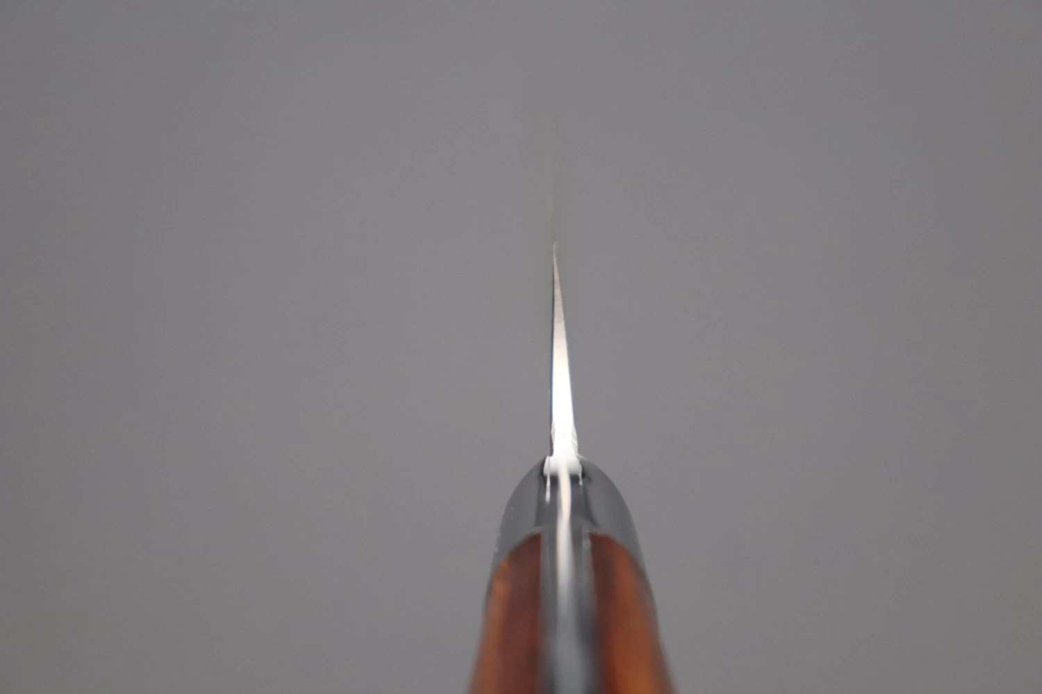 Takeshi Saji R-2 Custom Black Damascus Wild Series Petty (135mm And 150mm, Ironwood Handle) 4 Takeshi Saji R-2 Custom Black Damascus Wild Series Petty (135mm And 150mm, Ironwood Handle) - Image 4