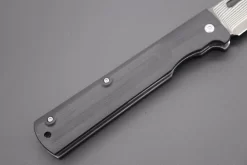 Takeshi Saji R-2 Damascus Folding Petty Knife (Black G-10 Handle, TS-100) 8 Takeshi Saji R-2 Damascus Folding Petty Knife (Black G-10 Handle, TS-100) -Knife Sale Shop takeshi saji petty takeshi saji r 2 damascus folding petty knife black g 10 handle ts 100 42516726546715 scaled