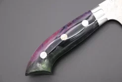 Takeshi Saji SUMMIT ― Limited Edition Custom Series SMT-566 R-2 Custom Damascus Petty 135mm (5.3 Inch) -Knife Sale Shop takeshi saji petty takeshi saji summit limited edition custom series designed by nomura smt 566 r 2 custom damascus petty 130mm 5 1 inch 41813297594651 scaled