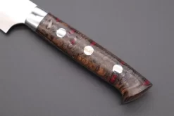 Takeshi Saji SUMMIT ― Limited Edition Custom Series SMT-591 Blue Steel No.2 Rainbow Damascus Petty 135mm (5.3 Inch) -Knife Sale Shop takeshi saji petty takeshi saji summit limited edition custom series smt 591 blue steel no 2 rainbow damascus petty 135mm 5 inch 42297255985435 scaled