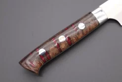 Takeshi Saji SUMMIT ― Limited Edition Custom Series SMT-591 Blue Steel No.2 Rainbow Damascus Petty 135mm (5.3 Inch) -Knife Sale Shop takeshi saji petty takeshi saji summit limited edition custom series smt 591 blue steel no 2 rainbow damascus petty 135mm 5 inch 42297256083739 scaled