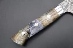 Takeshi Saji SUMMIT ― Limited Edition Custom Series SMT-726 R-2 Custom Damascus Petty 150mm (5.9 Inch) -Knife Sale Shop takeshi saji petty takeshi saji summit limited edition custom series smt 724 r 2 custom damascus petty 150mm 5 9 inch 44675905126683 scaled