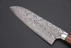 Takeshi Saji R-2 Custom Black Damascus Wild Series Santoku 180mm (7 Inch, Ironwood Handle) 13 Takeshi Saji R-2 Custom Black Damascus Wild Series Santoku 180mm (7 Inch, Ironwood Handle) -Knife Sale Shop takeshi saji santoku takeshi saji r 2 custom black damascus wild series santoku 180mm 7 inch ironwood handle 42516382875931 scaled