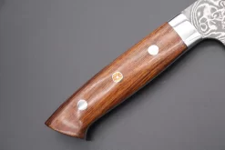 Takeshi Saji R-2 Custom Black Damascus Wild Series Santoku 180mm (7 Inch, Ironwood Handle) 10 Takeshi Saji R-2 Custom Black Damascus Wild Series Santoku 180mm (7 Inch, Ironwood Handle) -Knife Sale Shop takeshi saji santoku takeshi saji r 2 custom black damascus wild series santoku 180mm 7 inch ironwood handle 42516383007003 scaled