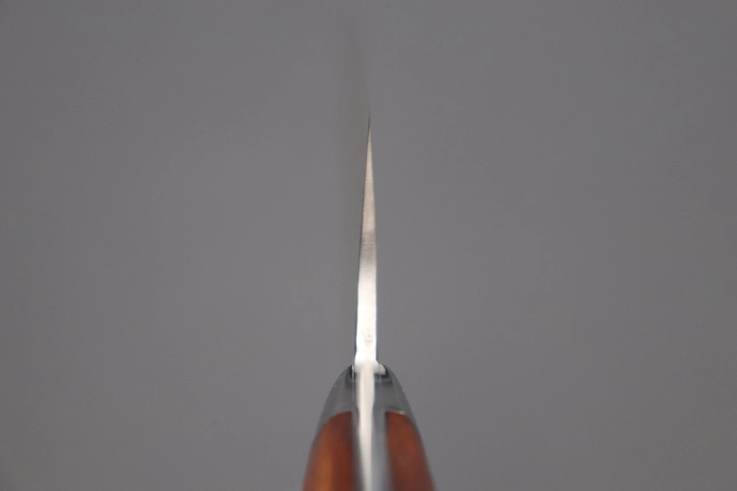 Takeshi Saji R-2 Custom Black Damascus Wild Series Santoku 180mm (7 Inch, Ironwood Handle) 4 Takeshi Saji R-2 Custom Black Damascus Wild Series Santoku 180mm (7 Inch, Ironwood Handle) - Image 4