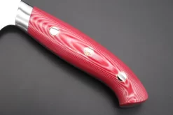 Takeshi Saji R-2 Custom Diamond Damascus Wild Series New Design SNRD-5RW Santoku175mm (6.8 Inch, Red/White Linen Micarta Handle) -Knife Sale Shop takeshi saji santoku takeshi saji r 2 custom diamond damascus wild series new design snrd 5rw santoku175mm 6 8 inch red white linen micarta handle 44336611131675 scaled