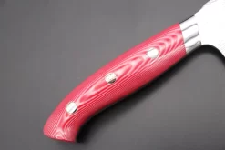 Takeshi Saji R-2 Custom Diamond Damascus Wild Series New Design SNRD-5RW Santoku175mm (6.8 Inch, Red/White Linen Micarta Handle) -Knife Sale Shop takeshi saji santoku takeshi saji r 2 custom diamond damascus wild series new design snrd 5rw santoku175mm 6 8 inch red white linen micarta handle 44336611524891 scaled