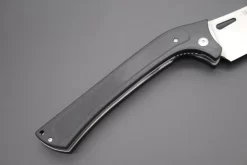 Takeshi Saji R-2 Damascus Folding Santoku Knife (Black G-10 Handle, TS-110) -Knife Sale Shop takeshi saji santoku takeshi saji r 2 damascus folding santoku knife black g 10 handle ts 110 42516771537179 scaled