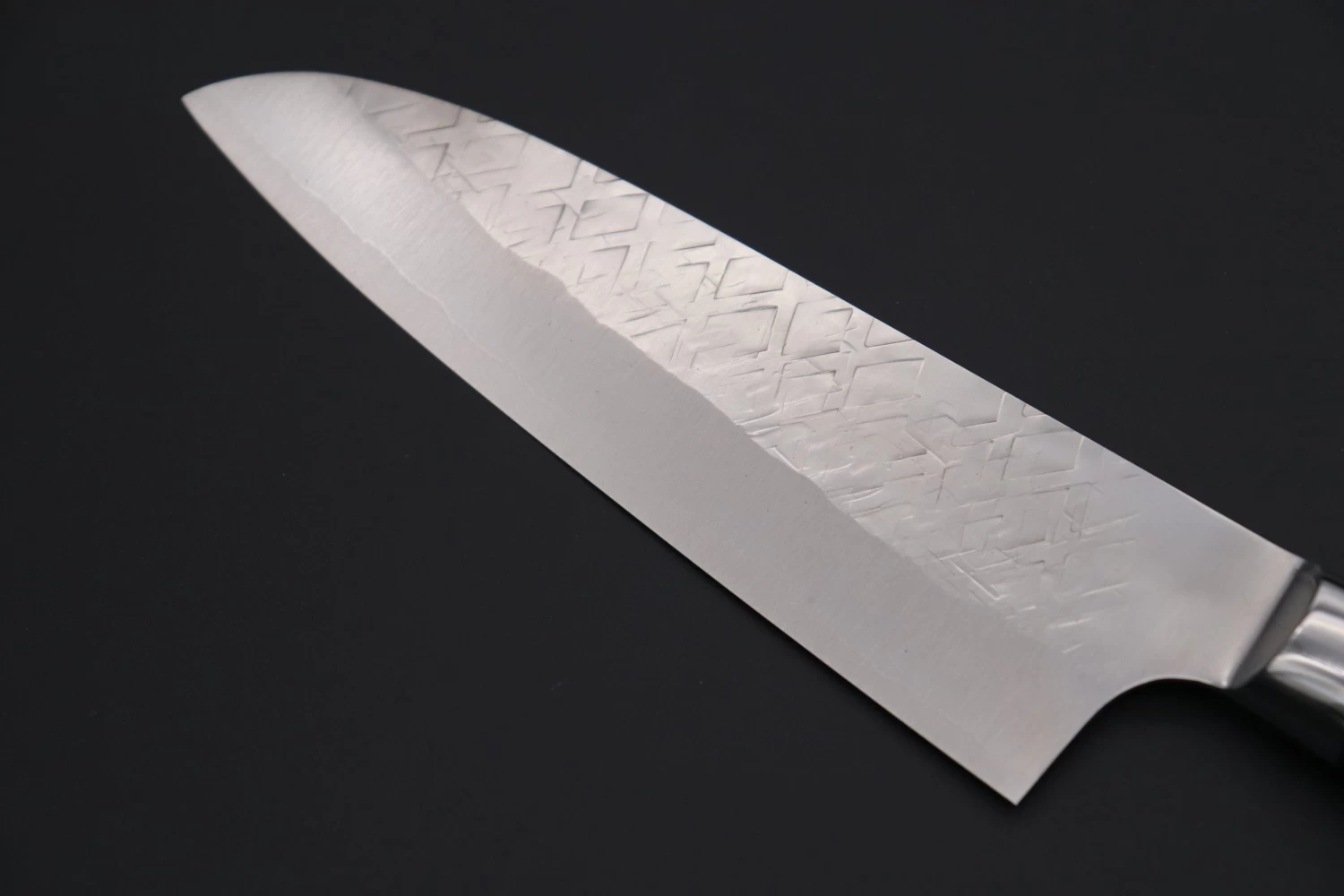 Takeshi Saji SRS-13 "ARC "Santoku 180mm (7 Inch, Black Pakka Wood Handle, ARC-2B) 6 Takeshi Saji SRS-13 "ARC "Santoku 180mm (7 Inch, Black Pakka Wood Handle, ARC-2B) - Image 6