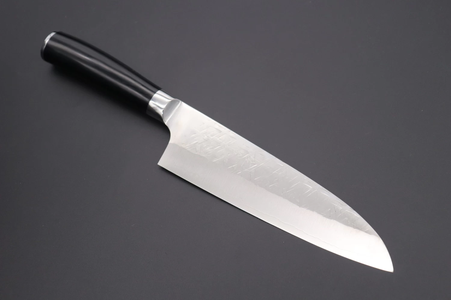 Takeshi Saji SRS-13 "ARC "Santoku 180mm (7 Inch, Black Pakka Wood Handle, ARC-2B) 1 Takeshi Saji SRS-13 "ARC "Santoku 180mm (7 Inch, Black Pakka Wood Handle, ARC-2B)