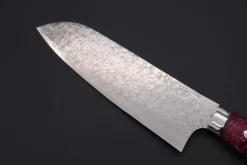 Takeshi Saji SUMMIT ― Limited Edition Custom Series SMT-571 R-2 Custom Damascus Santoku 180mm (7 Inch) 13 Takeshi Saji SUMMIT ― Limited Edition Custom Series SMT-571 R-2 Custom Damascus Santoku 180mm (7 Inch) -Knife Sale Shop takeshi saji santoku takeshi saji summit limited edition custom series designed by nomura smt 571 r 2 custom damascus santoku 180mm 7 inch 41813747925275 scaled