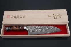 Takeshi Saji SUMMIT ― Limited Edition Custom Series SMT-730 R-2 Custom Damascus Santoku 180mm (7 Inch) 15 Takeshi Saji SUMMIT ― Limited Edition Custom Series SMT-730 R-2 Custom Damascus Santoku 180mm (7 Inch) -Knife Sale Shop takeshi saji santoku takeshi saji summit limited edition custom series smt 730 r 2 custom damascus santoku 180mm 7 inch 44676004774171 scaled