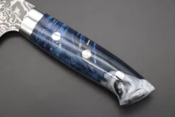 Takeshi Saji SUMMIT ― Limited Edition Custom Series SMT-731 R-2 Custom Damascus Santoku 180mm (7 Inch) -Knife Sale Shop takeshi saji santoku takeshi saji summit limited edition custom series smt 731 r 2 custom damascus santoku 180mm 7 inch 44676014473499 scaled